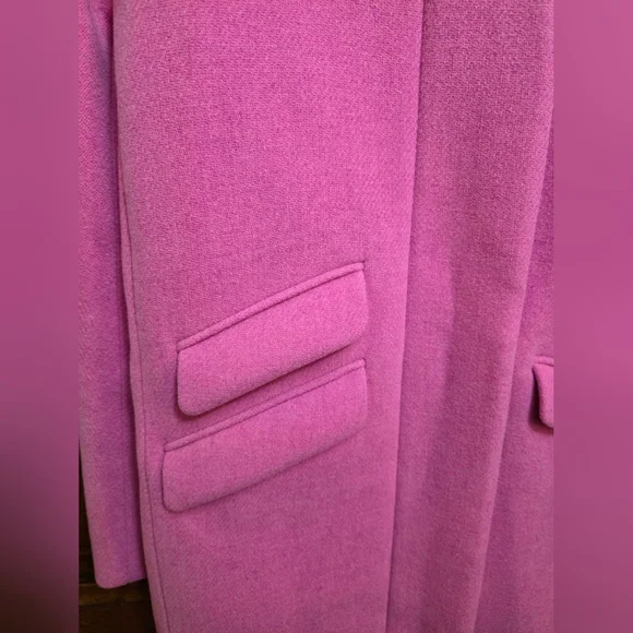 NWOT J.Crew Cocoon Coat in Italian stadium-cloth wool Size 6 - Picture 4 of 11